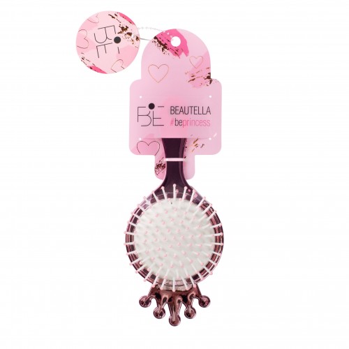 BEAUTELLA Расческа массажная Princess 17,5*7,5см HRL-003